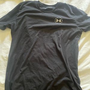 Mens XL Underarmour Freedom Black T shirt.